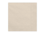 Paper napkins Beige Desert Sand 33x33cm 20 pcs