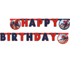 Girlande, Banner Happy Birthday Spiderman 230 cm