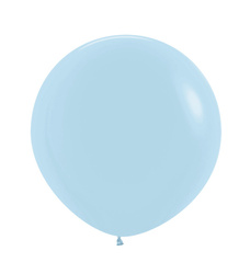 Balony lateksowe Sempertex, Pastel Matte Blue, 60cm, 1szt.