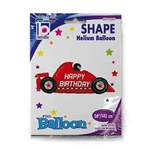 Foil balloon formula 1 red