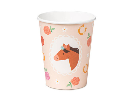 Horse Cups, 220 ml, 6 psc.