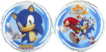 Sonic runder Folienballon 46 cm