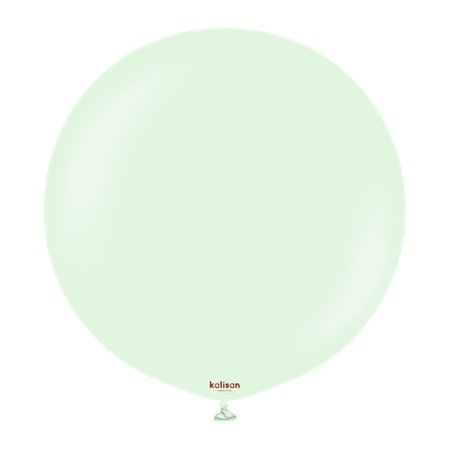 Latex Balloons Kalisan Macaron Pale Green, 45cm, 1 pcs.