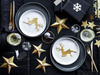 Decoration Star, Gold, different sizes, 6 pcs.