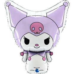 Hello Kitty Kuromi Foil Balloon, Purple, 49x56 cm, Grabo