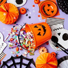Candy Bucket Pumpkin Orange 20.5x15 cm
