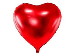 Foil balloon heart Red 45 cm