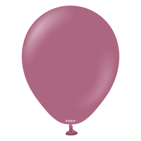 Latex Balloons Retro Wild Berry, 13cm, 100 pcs.