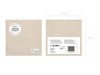 Papierservietten Beige Desert Sand 33x33cm 20 St