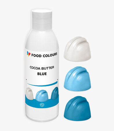 COCOA BUTTER Fat Based Dye Blue Blue 100g