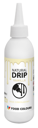 Natural Drip Icing Vanilla 100 ml Setting Glaze For Cakes and Decorations