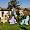 Latex Balloons Kalisan AURA Ivory White, 45cm, 25 pcs.