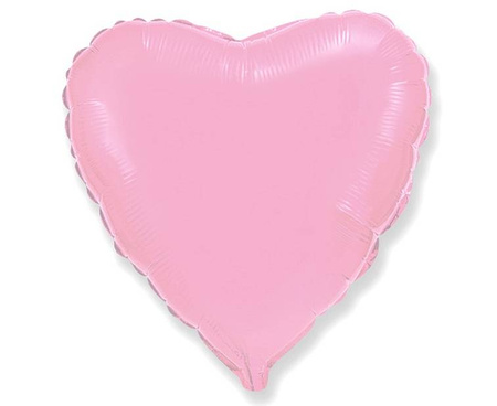 Foil balloon Pink heart, 9 "Flexmetal