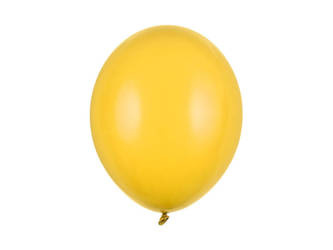 Balony lateksowe Strong, Żółte, Pastel Honey Yellow, 30cm, 100 szt.