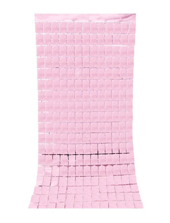 Panel curtain 200x100 cm pastel pink