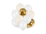 Set of latex balloons, mixed colors, 30cm, 10 szt