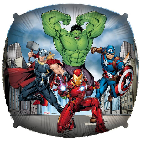 Balon foliowy Marvel Avengers z ciężarkiem, 46cm