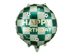 Folienballon Happy Birthday Bälle Grün 35 cm