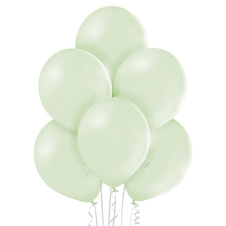 B105 Pastel Kiwi Green Balloons 30cm, 100 pcs