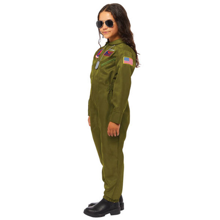 Child Costume Top Gun Maverick Age 8-10 Years