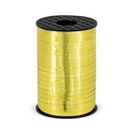 Kunststoffband, Gold Metallic, 5mm / 225m