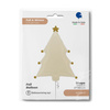 Foil balloon Christmas Tree Cream 69 cm