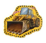 Foil Balloon Construction Excavator 69cm