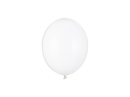 Balony lateksowe Strong, Przezroczyste, Crystal Clear, 12cm, 100 szt.