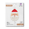 Foil balloon Santa Claus head, 64 cm, Grabo