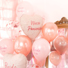 Heart Foil Balloon, Light Pink, Bachelorette Party, 45 cm, 1 pc