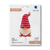 Folienballon Weihnachts-Wichtel, Gnom, 68 cm
