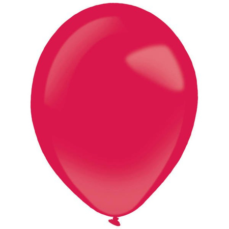 Balony lateksowe Czerwone, Decorator Fashion Berry, 12cm, 100 szt.