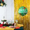 Fröhliche Weihnachten doppelseitiger Folienballon 45cm