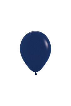Sempertex Latex Balloons, Navy Blue, 12cm, 50pcs