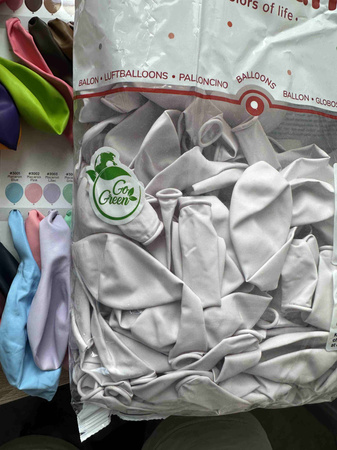 Latexballons Kalisan Macaron Soft Lilac, 30 cm, 100 Stk.