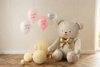 Balloons "Welcome Baby", pink mix, 30 cm, 6 pcs