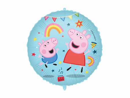 George Peppa Pig Folienballon mit Gewicht, 46 cm