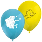 Balloons The Little Mermaid, Ariel print, 30 cm, 8 pcs.