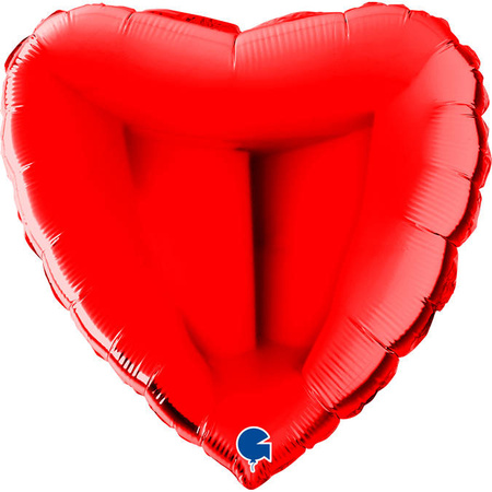 Foil balloon - Red heart 56cm, Grabo