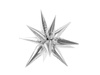 Foil balloon Star 3D, 70cm, silver