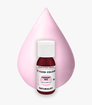Emulsion OS-LC-NAT-10 Powder Pink 18 ml Natural Oil-Based Colour for Chocolate