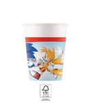 Sonic paper cups, 200ml, 8 pcs.