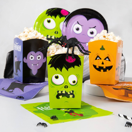 Halloween Napkins Monsters 33x33cm 12 pcs