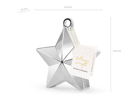 Balloon weight - Star Silver 175g