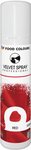 Zamsz w Sprayu Food Colours New Velvet 100ml Czerwony - Barwnik Spożywczy do Tortów i Deserów
