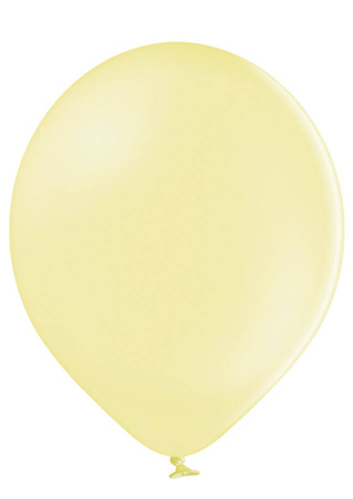 Balony lateksowe B105, Żółte, Pastel Lemon, 30cm, 100 szt.