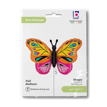 Grabo Folienballon Schmetterling 76cm verpackt
