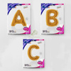 Balloon Letter foil 40 K gold