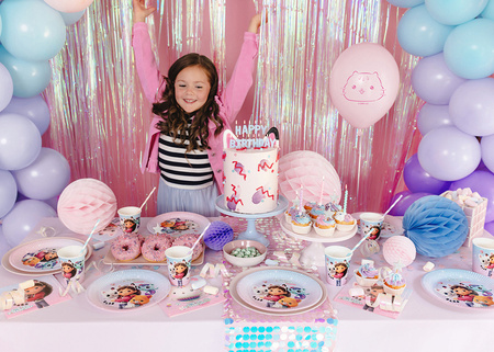 Kubeczki papierowe Koci Domek Gabi Mix 250 ml 6 szt