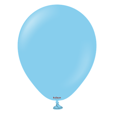 Latexballons Baby Blue, Blau 30 cm, 100 Stück